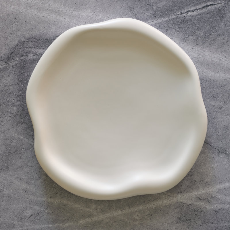 Amorphous Stoneware Dinner Plate