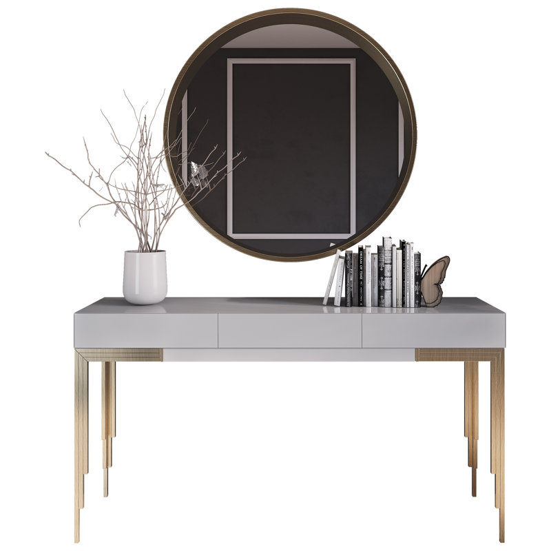 Console Table, 31.5" H x 47.24" W x 13.78" D