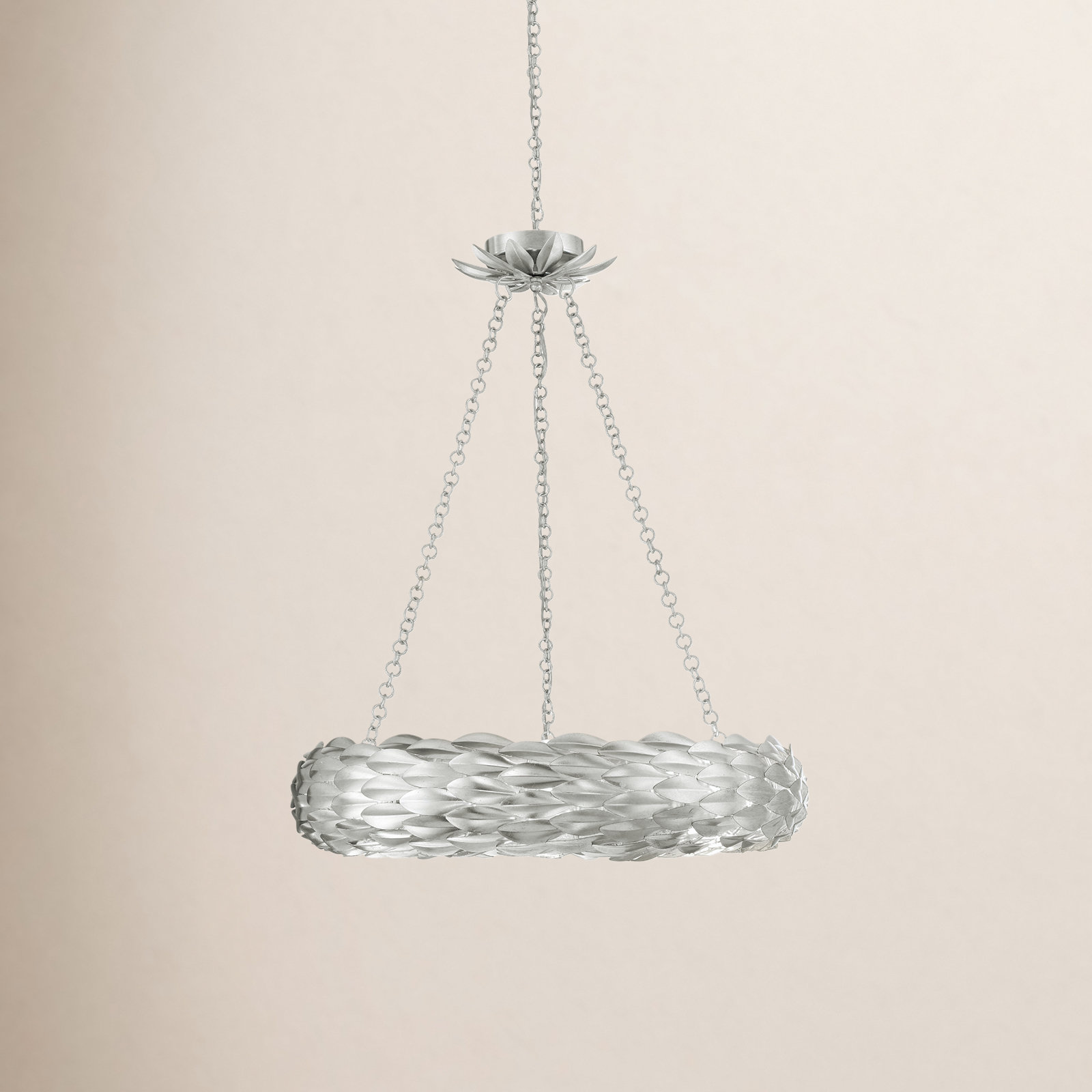 Adelynn Wagon Wheel Pendant Light, 6