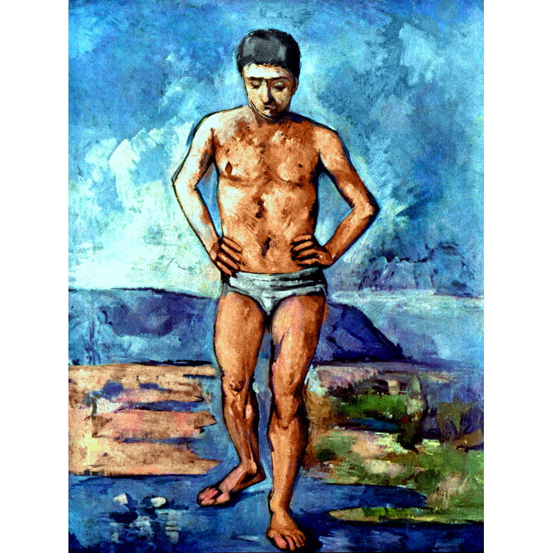 Paul Cezanne - Wrapped Canvas Print, 90cm H x 77cm W