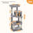 Fedosia 46'' H Cat Tree-1725929627