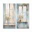 Ensemble de 2 fenêtres murales blanches et bleues-1887329970
