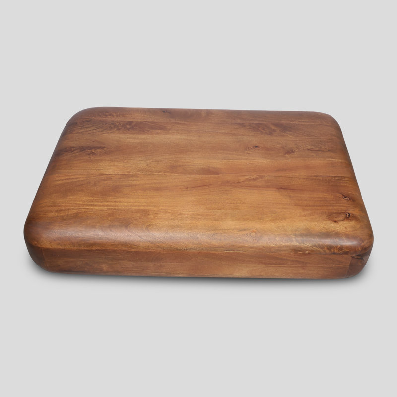 Solid Wood Block Coffee Table