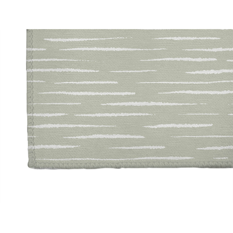 Lak Kids Play Mat, Rectangle 5' x 7', Light Green