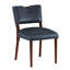 Chaise de salle à manger en similicuir - ensemble de 2