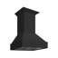 ZLINE 36 in. Wooden Wall Mount Range Hood in Rustic Bright White Finish-418374884