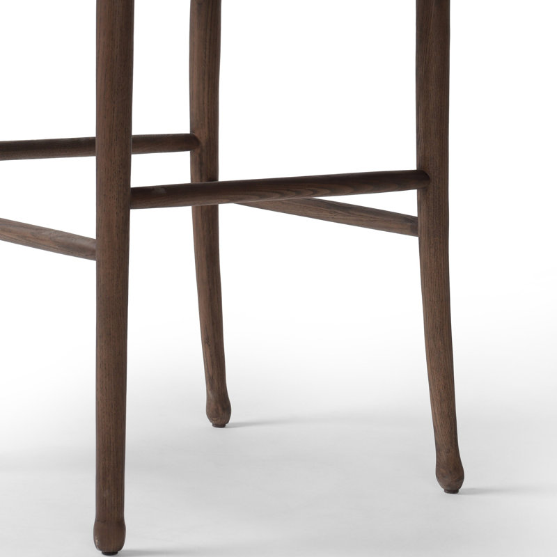 Fayth Bar Stool, Bar Stool (29.5" Seat Height), Antique Walnut
