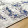Ceslie Gray/Dark Blue Area Rug