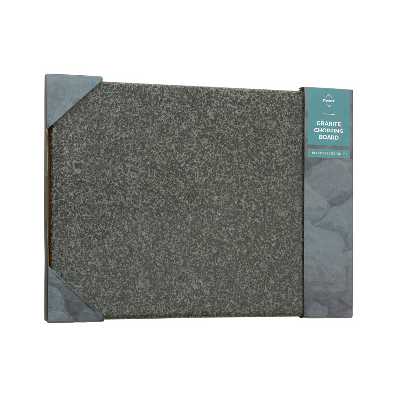 40cm Granite Chopping Board, Black