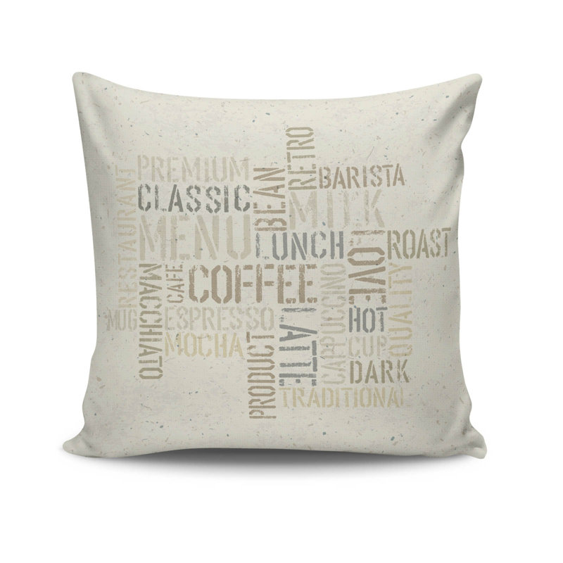 Housse de coussin en polyester Emrush