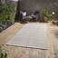 Ndayisenga area rug Machine Woven Rectangle Beige-566374027