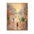 Toile naturelle avec cadre flottant