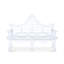 Bay Lake Garden Bench, Jet Black-548772078