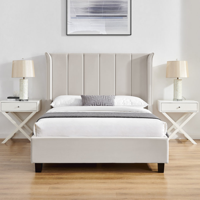 Barteldina Upholstered Bed, Kingsize (5')