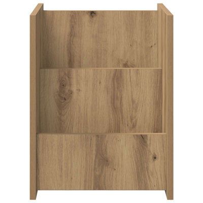 Wood Free Standing Magazine Rack