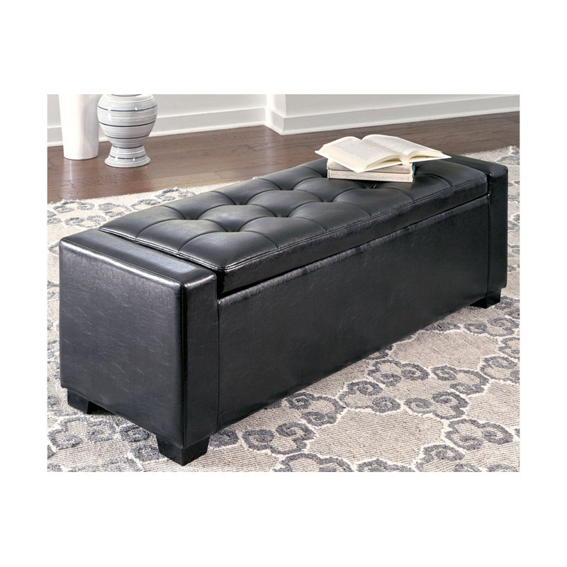 Banc de rangement rembourré Nisveta