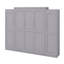 Lit escamotable avec garde-robe et tablette de rangement-558490784