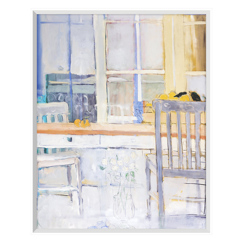 «Our Front Porch» par Stephen Dinsmore - impression sur papier d'une seule photo, Blanc, H 20 po x l 16 po x P 1,75 po