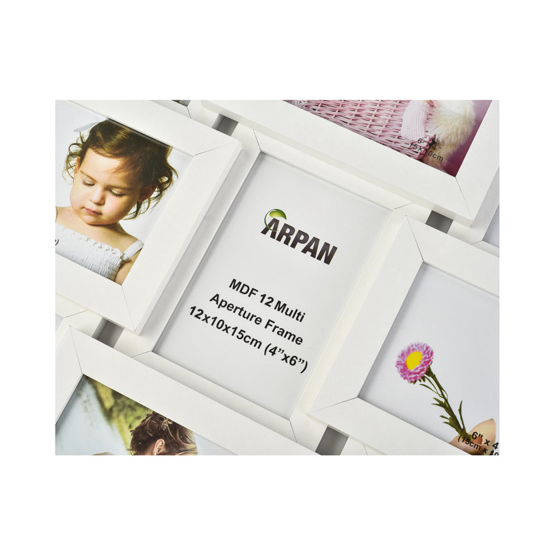 Lachapelle White Wood Matte Picture Frame