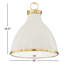 Painted No. 3 2 Light Small Pendant By Mark D. Sikes-2098371980