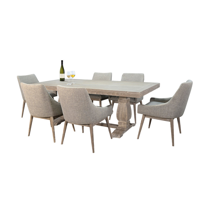 Gianna 84" Rectangular Dining Set