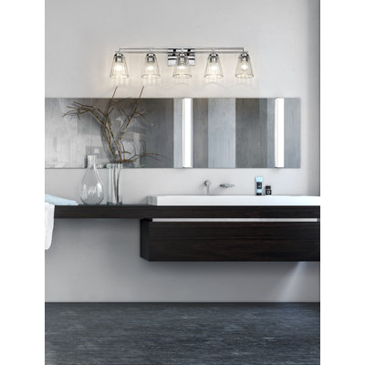 Baillargeon 5 - Light Dimmable Vanity Light