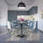 Eiffel Clear Chair With Gold Base