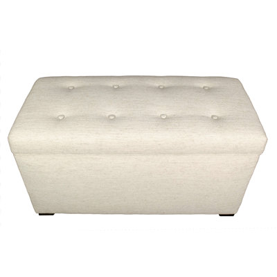 Banc de rangement rembourré Ayleen