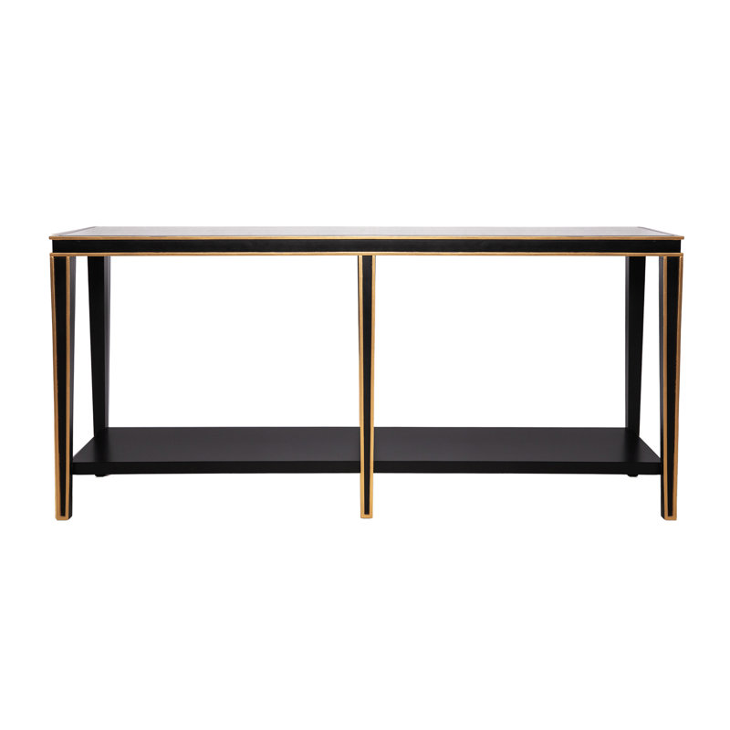 Lilly 72" Console Table, Tricorn Black