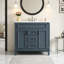 Skyelynn Bathroom Storage Cabinet with 2 Soft Closing Doors,36'' Bathroom Vanity with Top Sink-1628449447