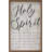 " Holy Spirit Wreath Whitewash " Textual Art Print-1785373221