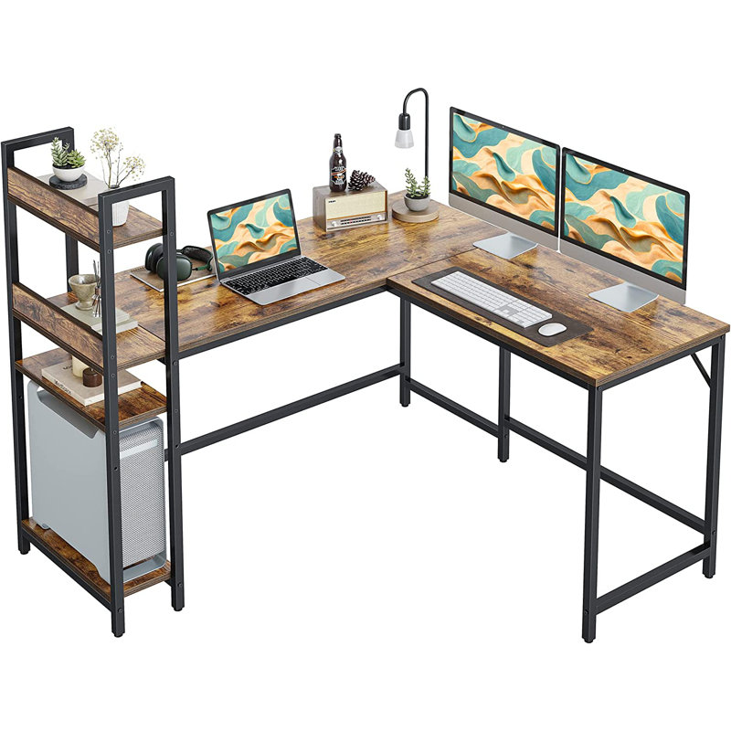 Bureau en L avec huche Parkmont