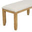 Table de salle à manger avec chaises et banc, ensemble de table à manger pour la maison-147853069-147853071-147853068