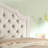 Linen Upholstered Bed with Adjustable Headboard and Button Tufting-373449955-373449983