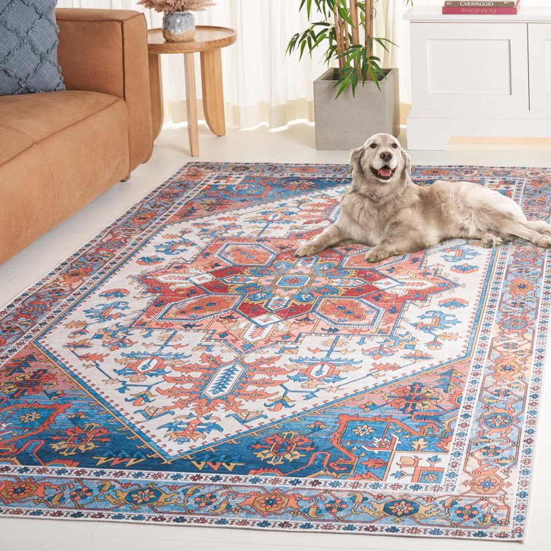 Tapis Alisha avec envers antidérapant, Rectangle de 5 pi x 8 pi