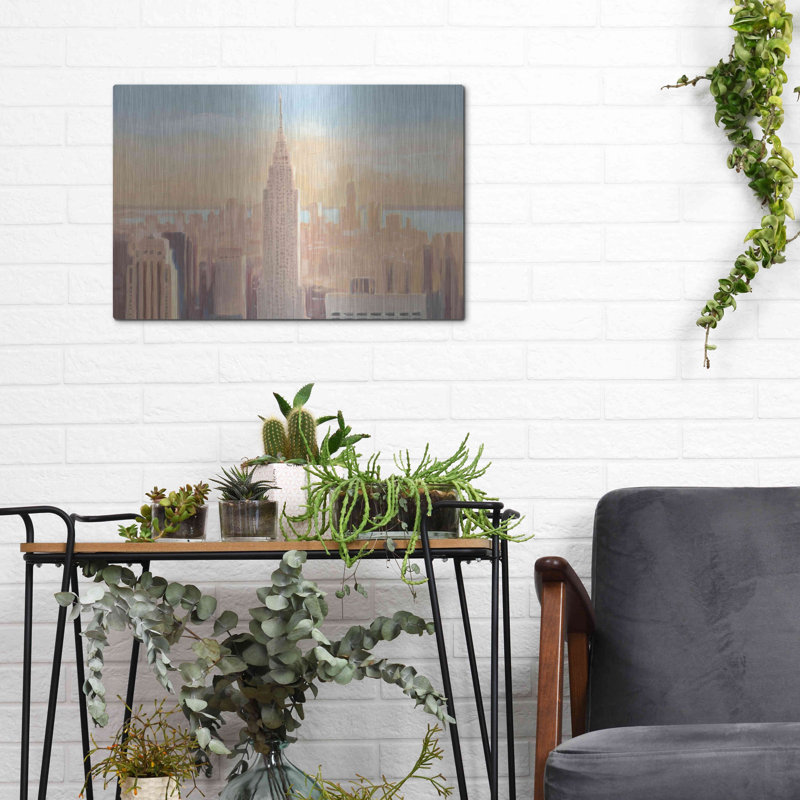 " Manhattan Dawn " by James Wiens, 12" H x 16" W