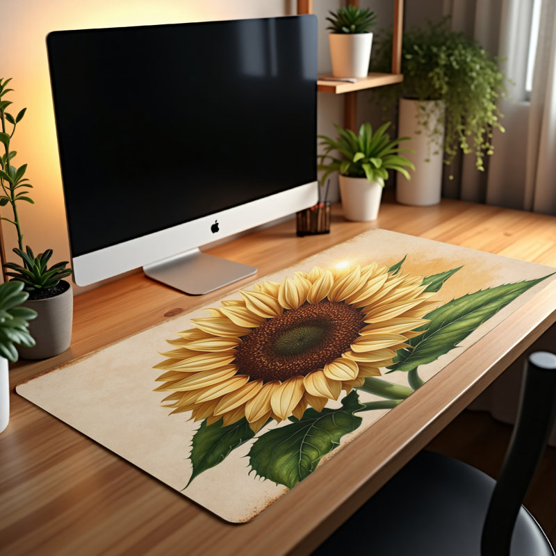Polyester Desk Pad, 23.6x13.8