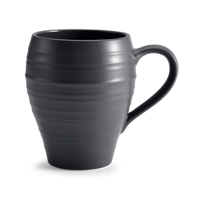 Swirl Graphite 4-Piece Place Setting, Service for 1