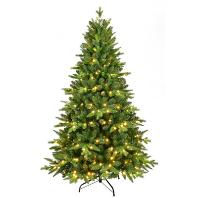 Pre-Lit Spruce Christmas Tree