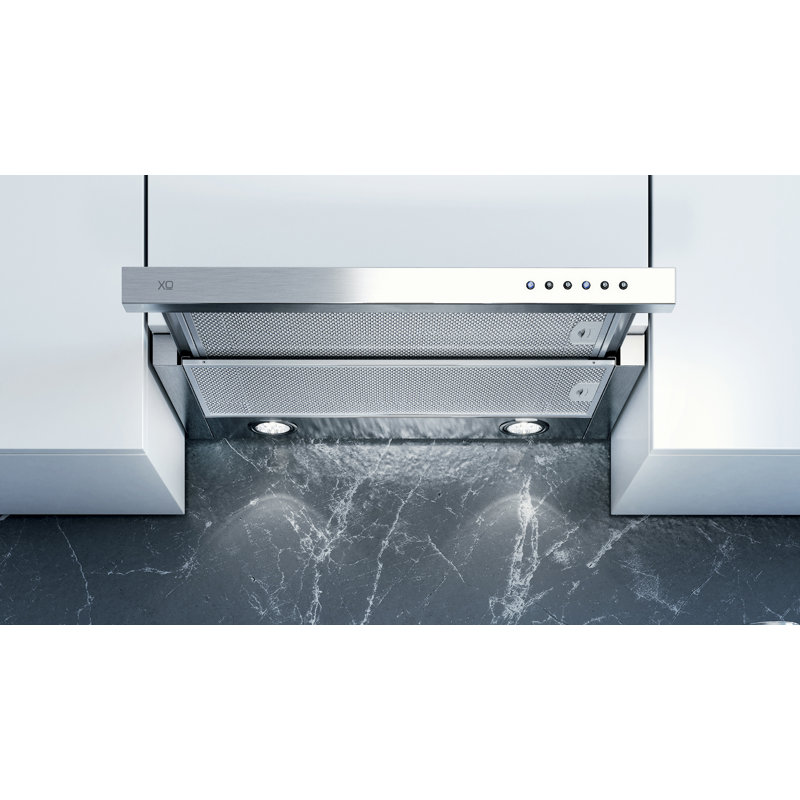 36" 600 CFM Convertible Insert Range Hood in Stainless Steel