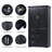 Tall and Wide Storage Cabinet with Doors for Bathroom/Office, Three Drawers-1684731603