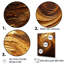 «Abstract Mocha Memories Spiral», reproduction sur toile-731630054-731629598