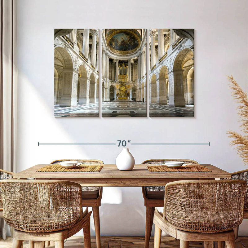 Versailles Interior, 36" H x 57" W