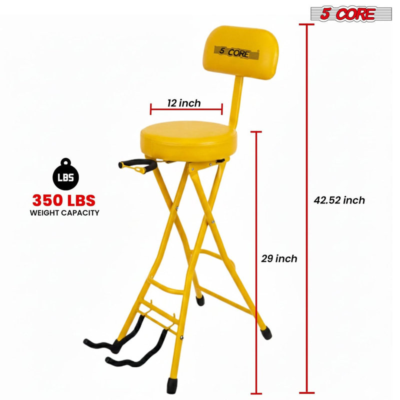 Tabouret 5Core, Jaune