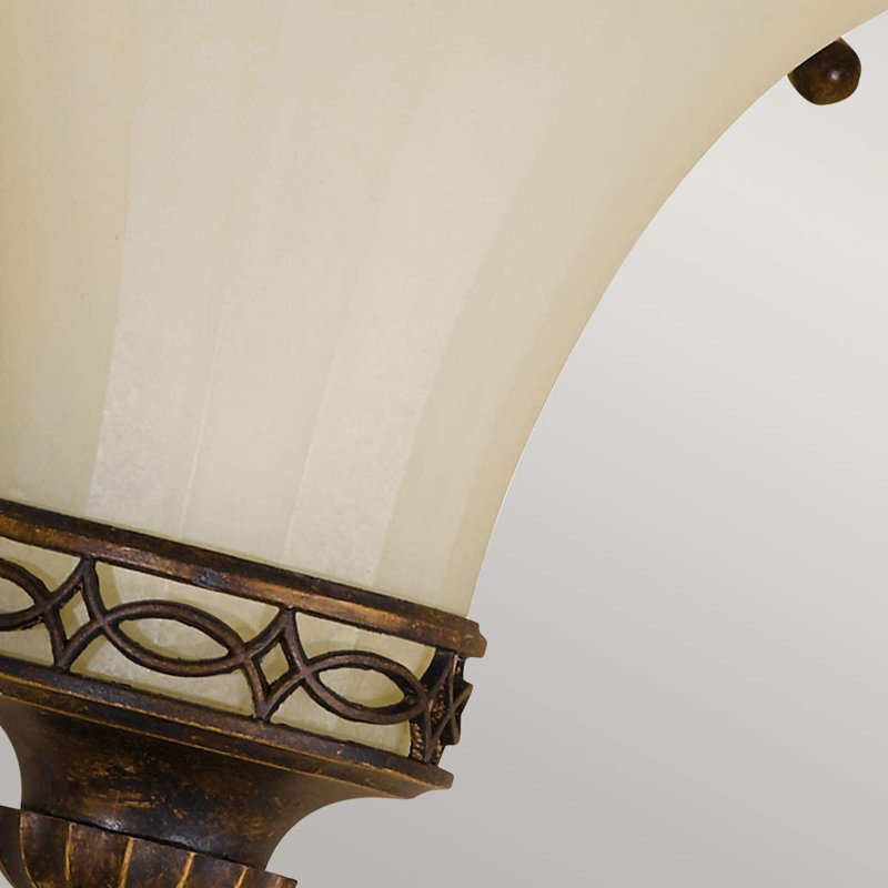 Sarenac Glass Flush Mounted Sconce