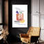  «Friends And Cocktail» par House Fenway, art mural en verre acrylique, 24 po x 36 po-1558096187
