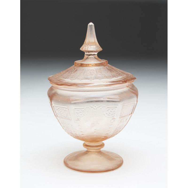 Bol décoratif en verre Premo, Rose