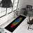 Vibrant Floral Pattern Non-Woven Soft Printed Rug with Elegant Design Theme for Indoor Spaces-114335326