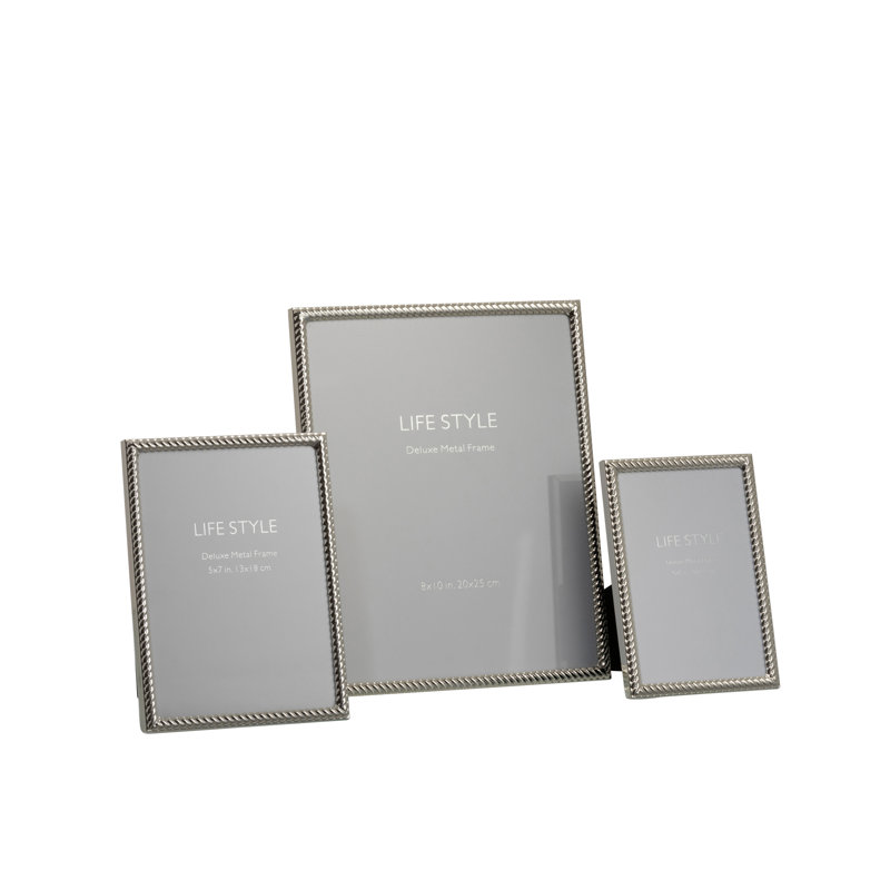 Staton Silver Single Picture Frame, 26cm H x 20cm W x 1cm D