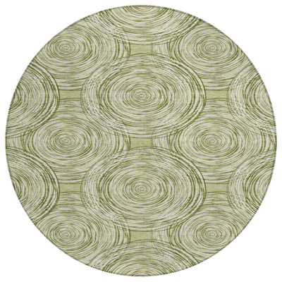 Machine Washable Indoor/Outdoor Chantille ACN2534 Geometric Rug